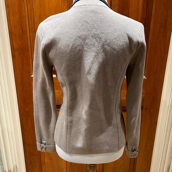 Tan Knit Blazer - Picture 5 of 8